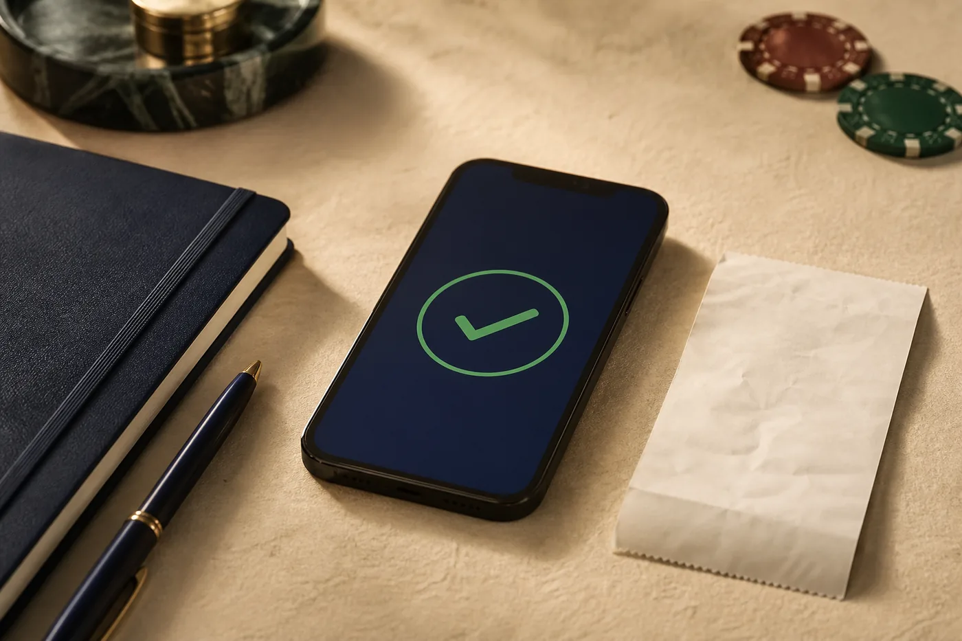 Pemeriksaan detail pembayaran digital sebelum konfirmasi